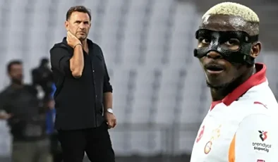 Okan Buruk herkesin merak ettiği soruyu yanıtladı: Osimhen ne zaman dönecek?