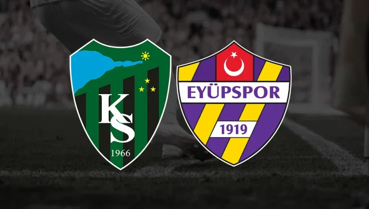 Kocaelispor ile Eyüpspor Arasında Gerçekleşecek Maçta Beklenen İlk 11’ler ve Yayın Bilgileri!